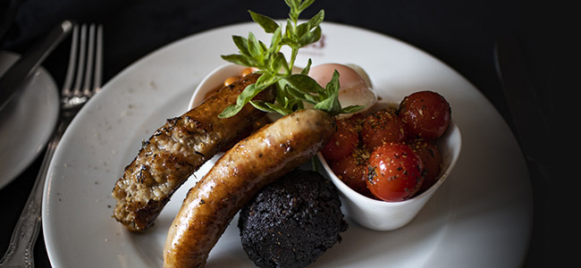 23 Mayfield Edinburgh Accommodation Breakfast Menu